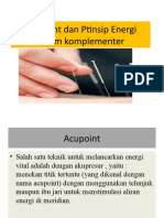 Acupoint Dan Ptinsip Energi Dalam Komplementer