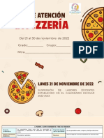 Planeación La Pizzeria Con Números