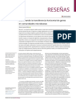 Examining Horizontal Gene Transfer in Microbial Communities - En.es