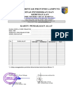 4.kartu Kontrol Pengunaan Sarana Praktik