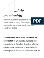 Libertad de Asociación - Wikipedia, La Enciclopedia Libre