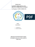 Makalah Manajemen Operasional & Pengembangan Kel 3