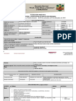 Planeacion de LENGUAJE Y COMUNICACION