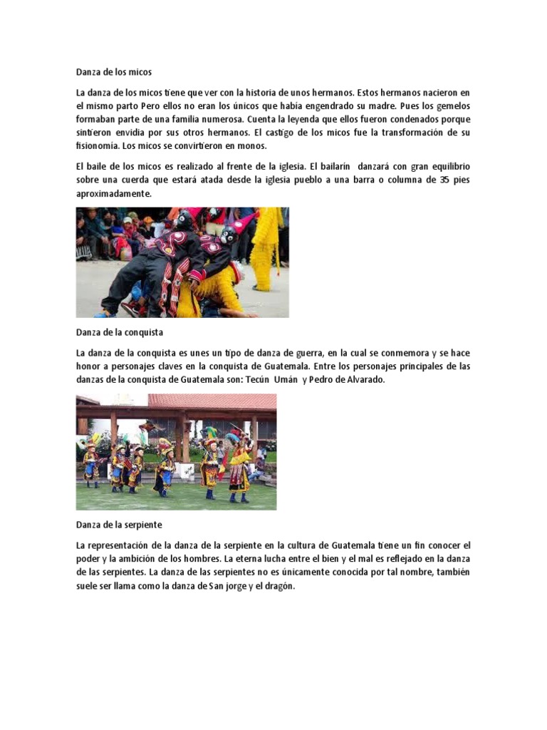 Danza de Los Micos | PDF