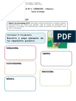 CIENCIAS 3 B - El Sonido - GUÍA CON ADECUACIÓN PIE