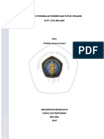 ANALISIS PERAMALAN PUPUK ORGANIK