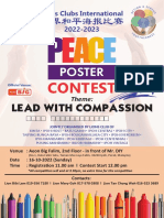 Lions Clubs International Peace Poster Contest 2022-2023