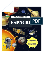 5to Primaria - Guía para La Elaboración Del Proyecto Integrado - Explorando El Espacio - Iv Bimestre