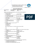 Soal Kls 6 SEMESTER II IPA