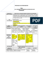 Propuesta de Intervención Abp Bebidas Alcoholicas