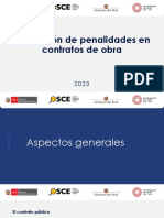 Penalidades en contratos de obra pública: tipos y aplicación