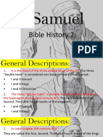 1 Samuel - Bible Histury 2