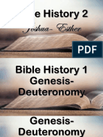 Bible History 2 - Joshua