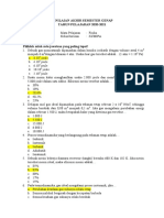 Soal Pas Fisika Genap 2022