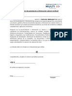 Autorización Envío Documentación e Información Laboral Vía Email