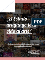 ¿El Estado Uruguayo Le Da Vida Al Arte