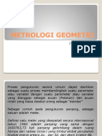 0.2 Definisi Metrologi Geometri