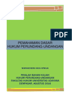 Pemahaman Dasar Hukum Perundang-Undangan