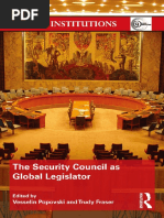 The Security Council As Global Legislator