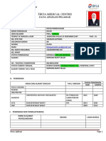 Form Aplikasi Pelamar