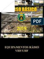 Características e operação de rádios VHF/UHF