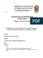 2.2 Infografía Sobre Los Componentes de La Cadena de Suministro