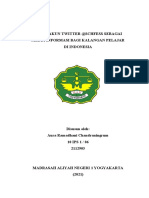 Esai Riset - Aura - 10 IPS 1 - Menghilangkan Budaya Menyontek Sebagai Upaya Meningkatkan Kualitas Sumber Daya Manusia