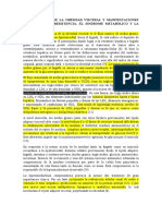 Consecuencias de La Obesidad Visceral y Manifestaciones de La Insulino Resistencia