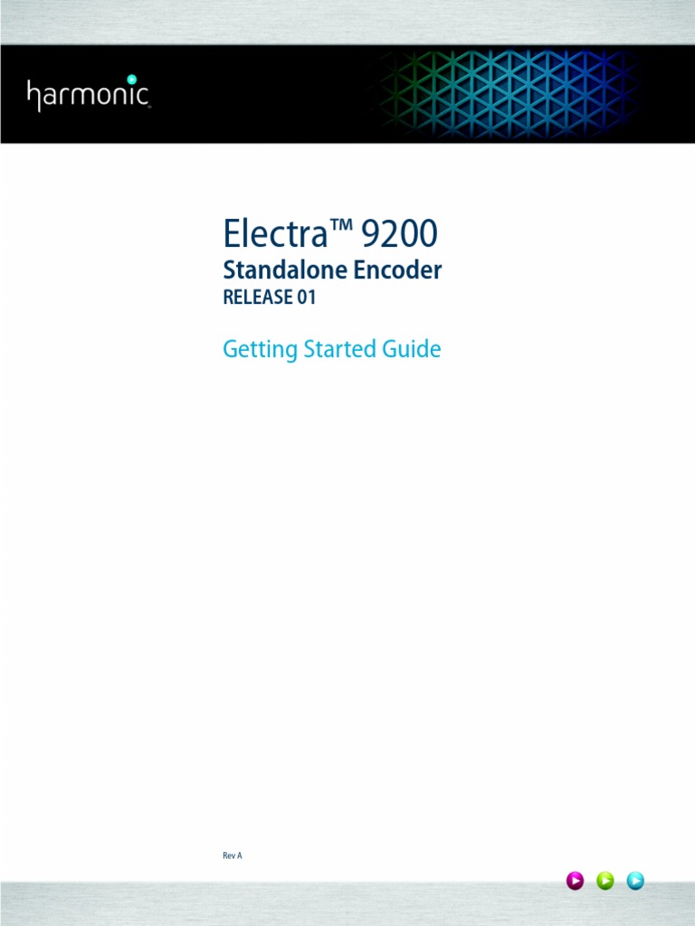 Electra9200 GettingStartedGuide | PDF