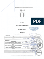 SGA-POL-02 Archivo General V1