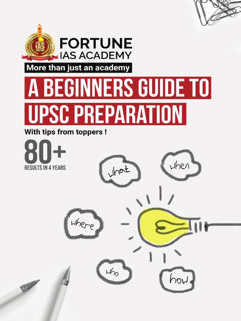 A Beginers Guide To UPSC Preparation (PDFDrive) | PDF | Career & Growth ...