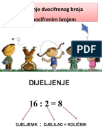 Dijeljenje Dvocifrenog Broja Jedn. Brojem