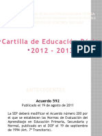 Cartilla de Educación Básica 2012-2013