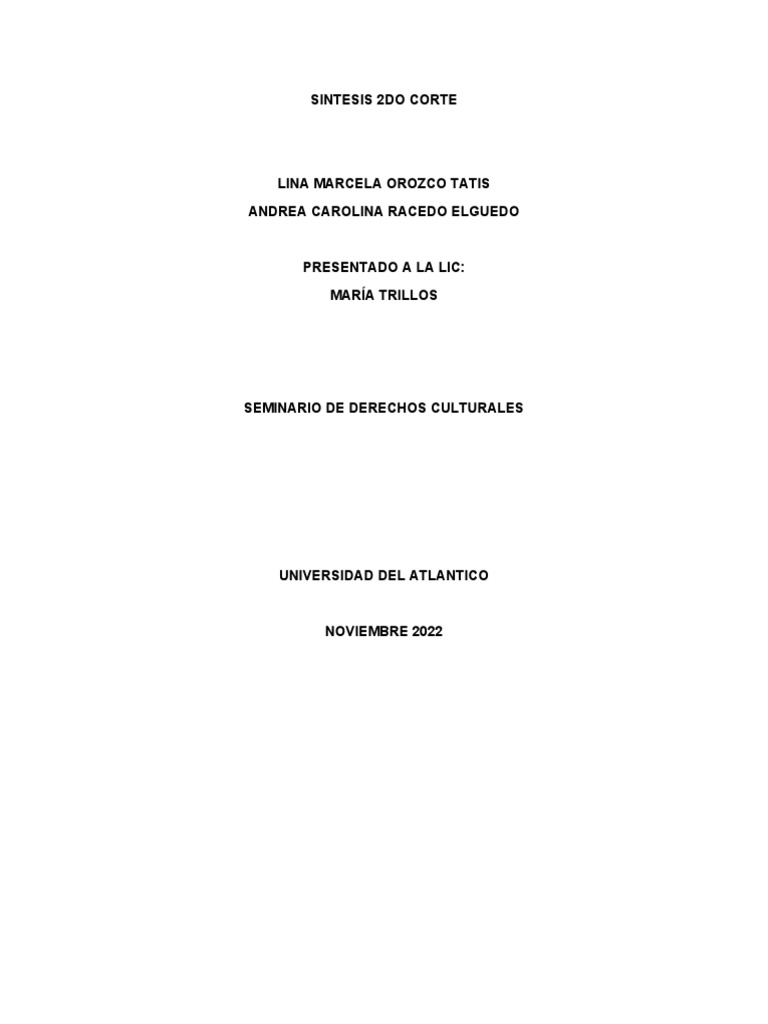 Pueblos Indigenas de Colombia | PDF