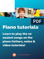 Piano Tutorials Guide Easy Songs