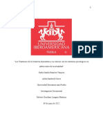 Artículo “Los Trastornos de La Conducta Alimentaria y Su Relación Con Los Trastornos Psicológicos en Adolescentes de La Actualidad” 2