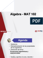 Ecuaciones Logarítmicas y Exponenciales - Modif