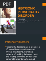 Histrionic Personality Disorder Jhony