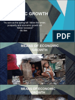 CARGO - Economic Growth