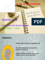 Analytical-Exposition Text XI