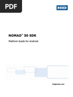 NOMAD 30 SDK Platform Guide For Android