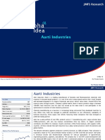 Aarti Industries - Alpha - Buy - JM Financial