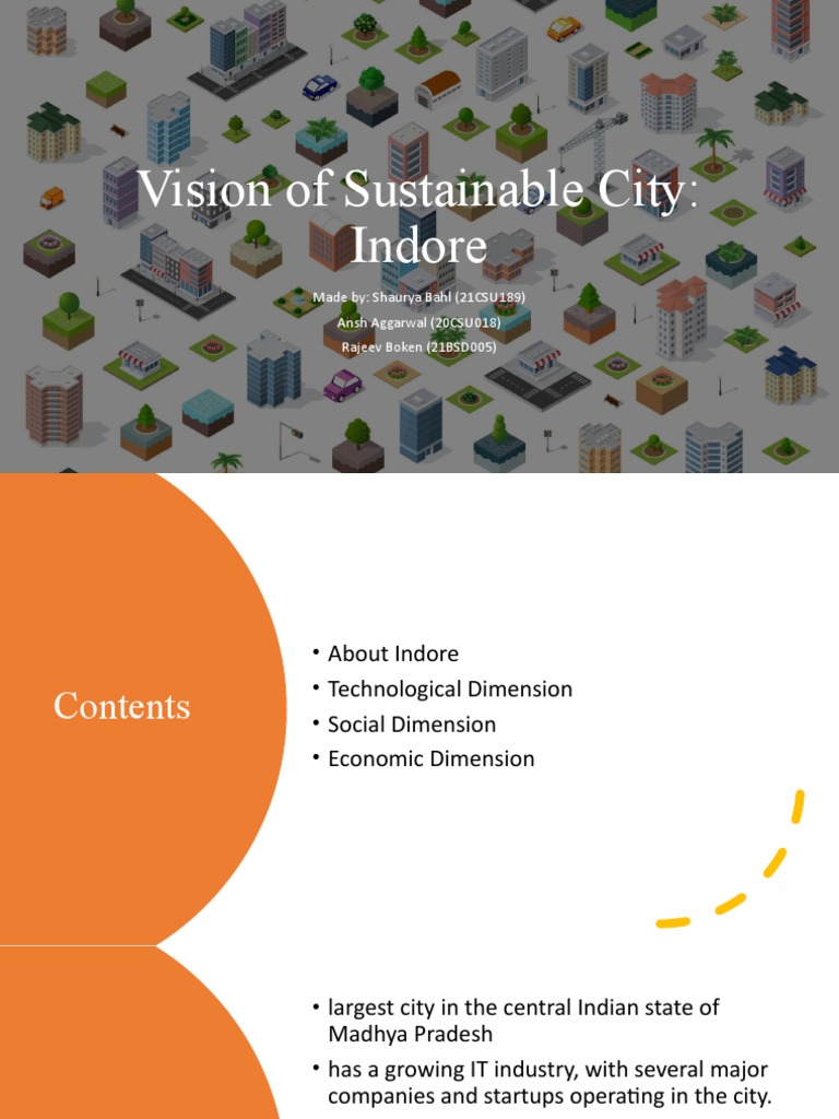 Indore's Vision for a Sustainable Future | PDF