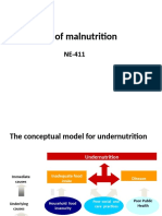 Causes of Malnutrition and Undernutrition