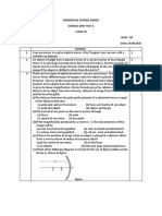 Class 10 - Science - Ut-2 - QP - 2021-22