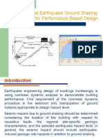 Hypothetical Earthquake Ground Shaking Estimation For Performance-Based Design