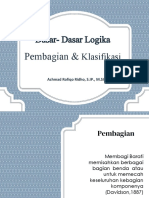 Pembagian Dan Klasifikasi