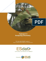 ESdat Tutorial 3 1 Analysing Chemistry