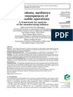 (2020) Antecedents, Mediators and Consequences of Sustainable Operations