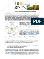 CSU PhD Position Remote Sensing Crop Disturbances
